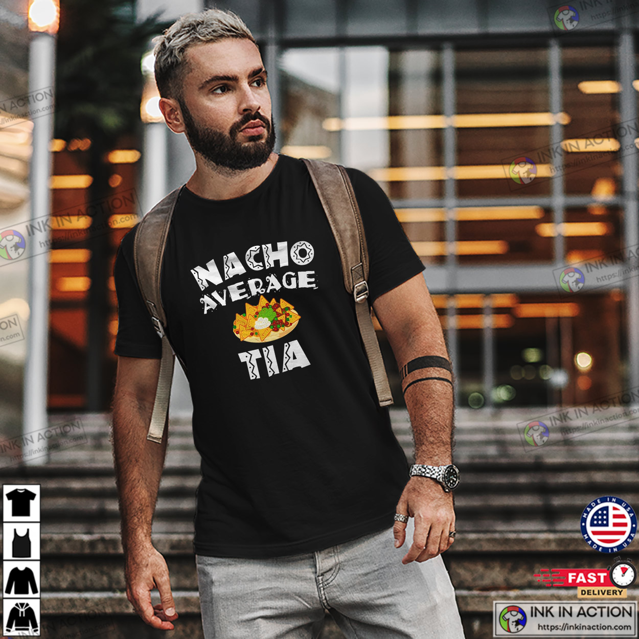 Nacho Average Tia Cool Aunt T-shirt Nacho Average Tia Cool Aunt T-shirt