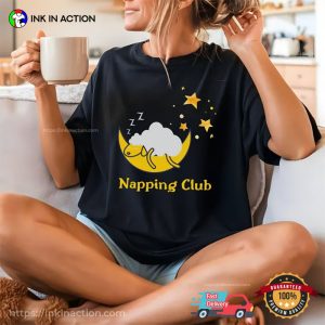 Napping Club Comfort Colors T shirt 2