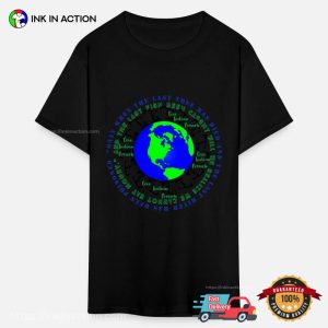 Planet Earth recycling day Graphic Tee 2