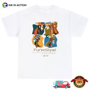 PurimShpiel Jewish purim holiday T shirt 2