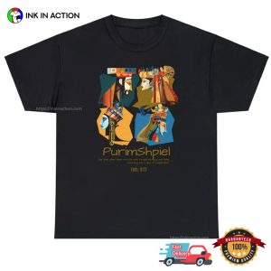 PurimShpiel Jewish purim holiday T shirt 3