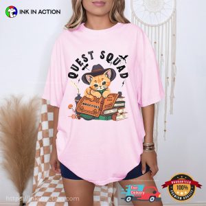 Quest Squad Onyx Storm Fourth Wing Comfort Color Tee