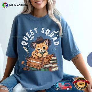 Quest Squad Onyx Storm Fourth Wing Comfort Color Tee