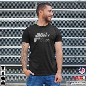 Reject Humanity Return To Frog Funny Evolution Meme T shirt 3