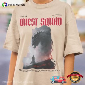 Ridoc Quest Squad Onyx Storm Fourth Wing Shirt