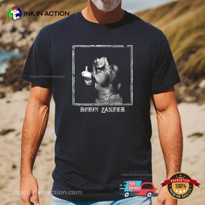 Robin Zander Middle Finger Funny Shirt 3