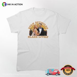 Ryan Reynolds Blake Lively Couple T shirt 2