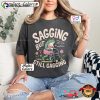 Sagging But Still Gagging Funny Frog Meme Comfort Colors T-shirt