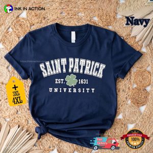 Saint Patrick University Est. 1631 Comfort Colors T shirt 2