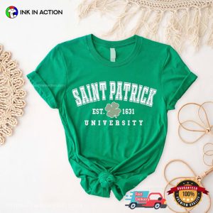 Saint Patrick University Est. 1631 Comfort Colors T shirt 3