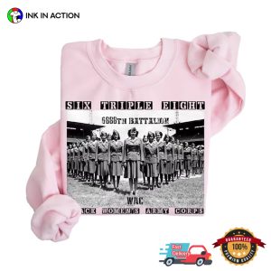 Six Triple Eight Black Women’s Army Corps Vintage Black History T-shirt