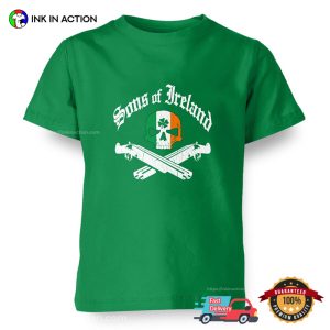 St Patrick's Day Sons Of Ireland Deadly T shirt 4