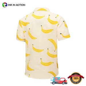 Summer Beach Banana Hawaiian T-shirt