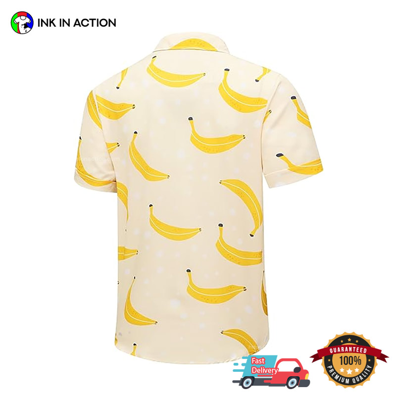 Summer Beach Banana Hawaiian T-shirt Summer Beach Banana Hawaiian T-shirt