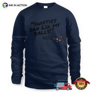 Swifties Can Lix My Balls Gardner Johnson Funny Tee 2