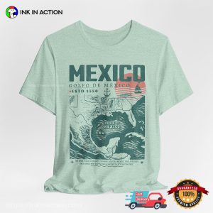 Vintage Mexico Golfo De México Estd 1550 Comfort Colors T-shirt