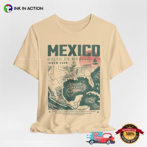 Vintage Mexico Golfo de México Estd 1550 Comfort Colors T shirt 2