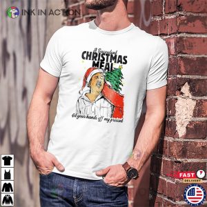 A Succulent Christmas Meal Get Your Hands Off My Present Vintage T-shirt
