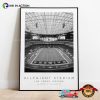 ALLEGIANT STADIUM Las Vegas Raiders Retro Poster