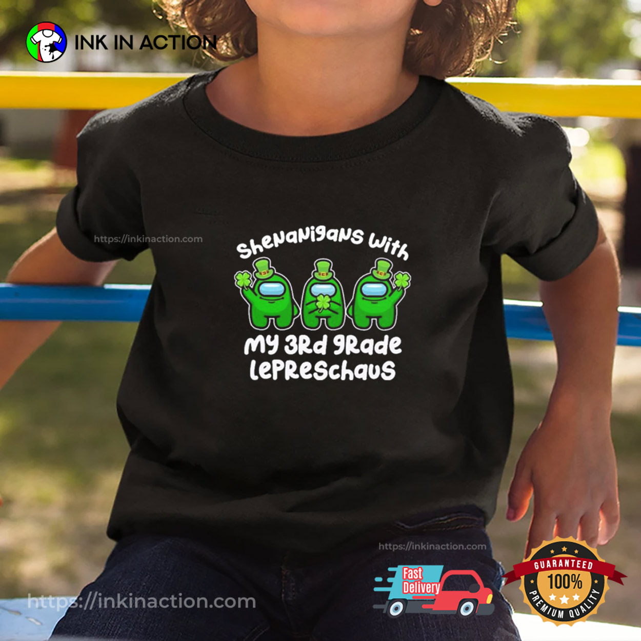 Among Us Shenanigans With My 3rd Grade Lepreschaus Funny T-shirt Among Us Shenanigans With My 3rd Grade Lepreschaus Funny T-shirt
