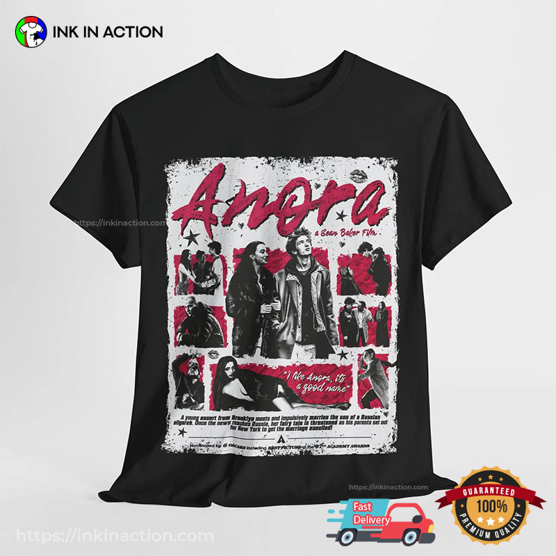 Anora Romance Comedy Movie Shirt Anora Romance Comedy Movie Shirt
