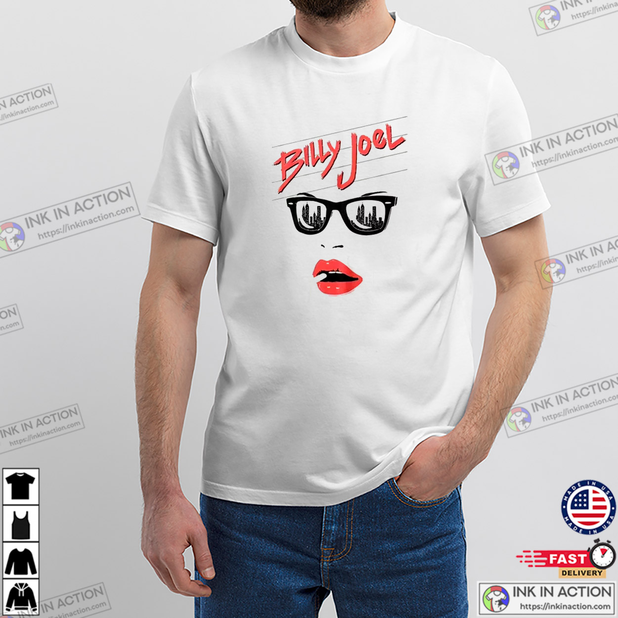 Billy Joel New York And Lady Vintage T-shirt Billy Joel New York And Lady Vintage T-shirt