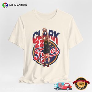 Caitlin Clark 22 Indiana Fever Basketball Tee 2