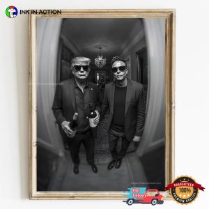 Cool Donald Trump Elon Musk Poster 3