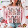 Coquette Easter Bunny Floral Rabbit Decor T-shirt