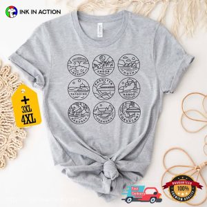 Disney Star Wars Planets space themed Comfort Colors T shirt 2