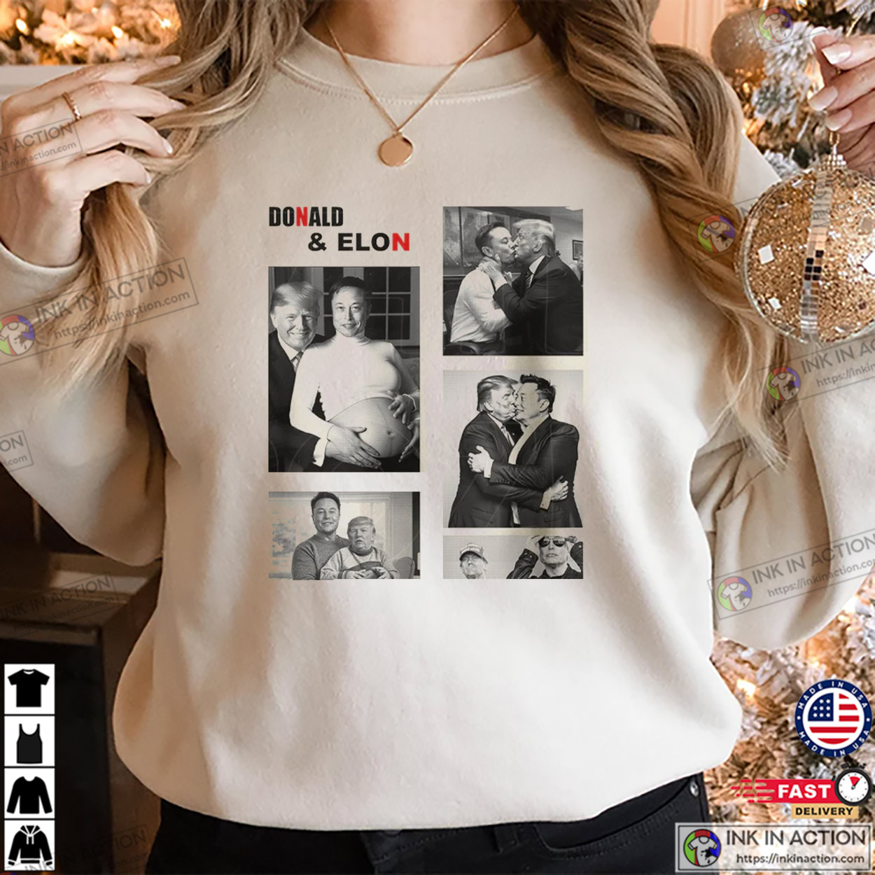 Donald And Elon Funny T-shirt Donald And Elon Funny T-shirt