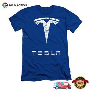 Elon Musk Tesla Logo T-shirt