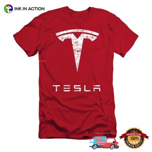 Elon Musk Tesla Logo T shirt 2