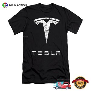 Elon Musk Tesla Logo T shirt 3