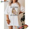 Even Baddies Get Saddies Funny Cat Meme Comfort Color Tee