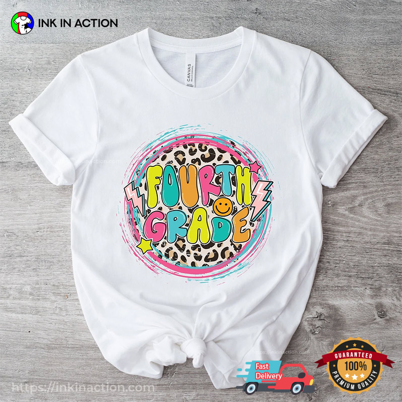 Fourth Grade Groovy Style Tee Fourth Grade Groovy Style Tee