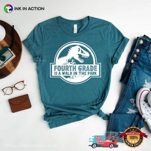 Fourth Grade Is A Walk In The Park Funny 4th Grade Tribe Comfort Colors Shirt 3