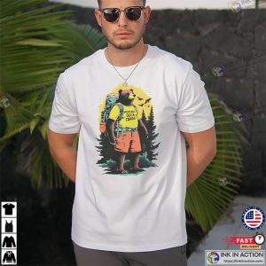 Foxtrot delta tango Camping Bear National Forest T shirt 3