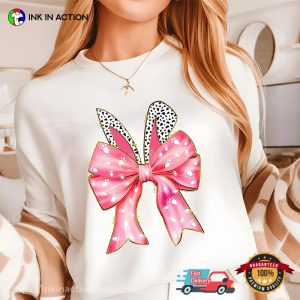 Glitter Easter Cute Bunny Coquette Vintage Shirt
