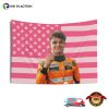 Graphic Lando Norris Pink American Flag