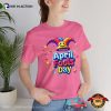 Happy April Fools’ Day Colorful Jester Hat Cofort Color Tee