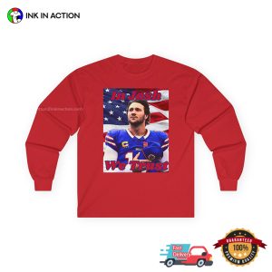 In Josh We Trust, Buffalo Bills Josh Allen Graphic T shirt 3