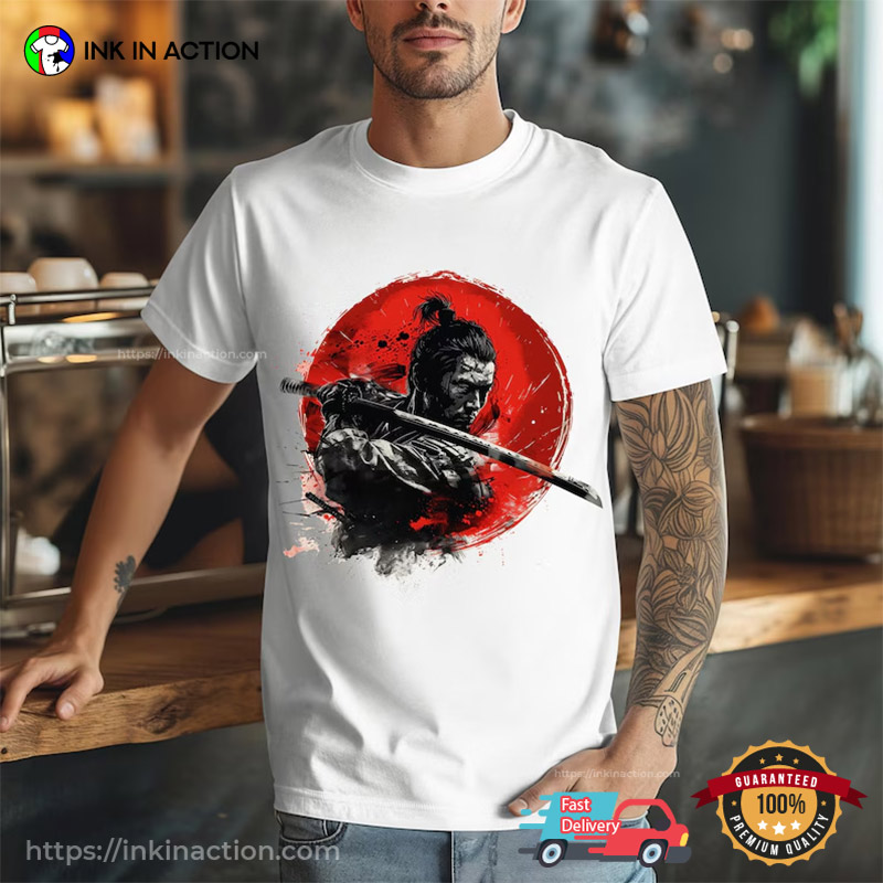 Japanese Warrior Bushido Samurai Warrior T-shirt Japanese Warrior Bushido Samurai Warrior T-shirt