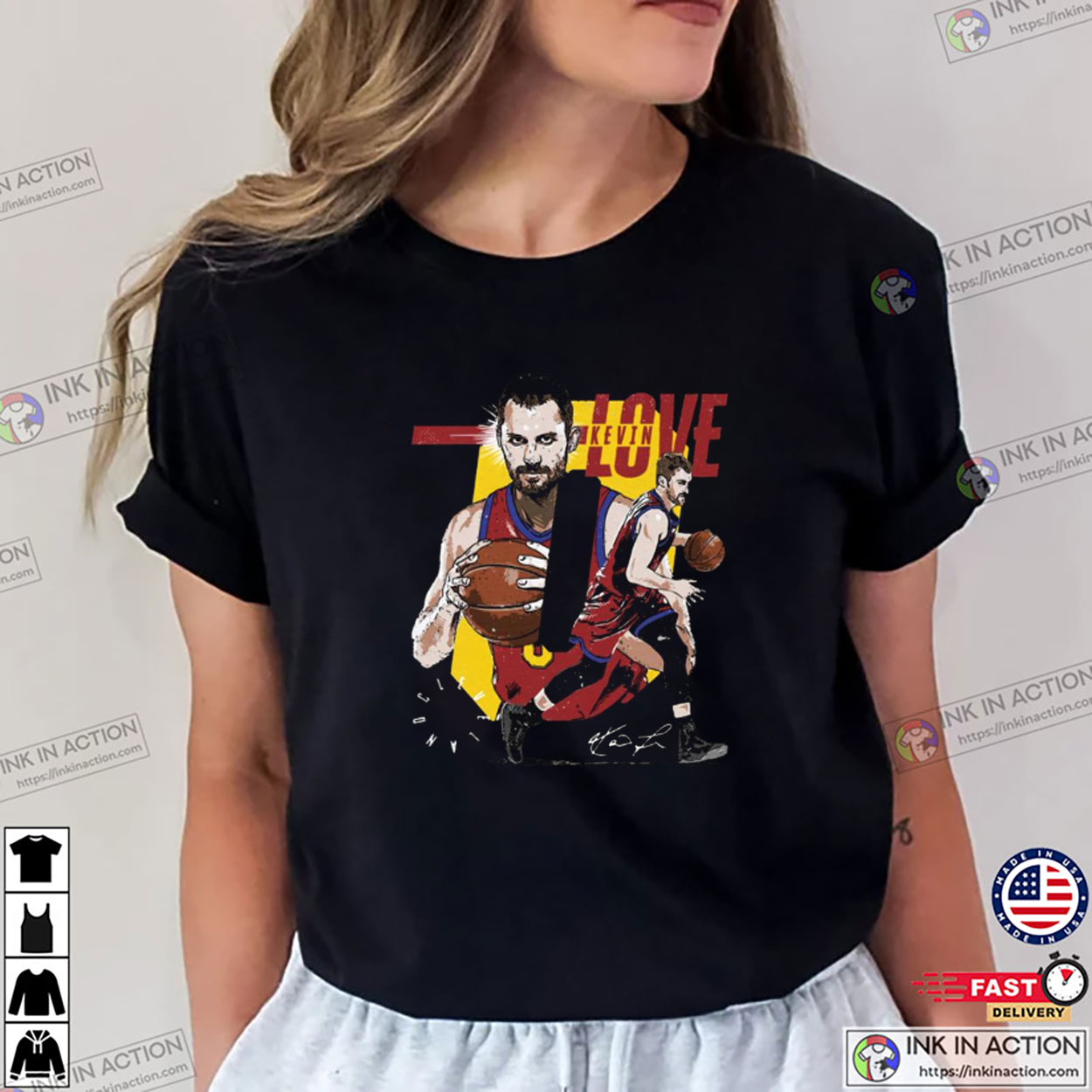Kevin Love Cleveland Cavaliers Art T-shirt Kevin Love Cleveland Cavaliers Art T-shirt