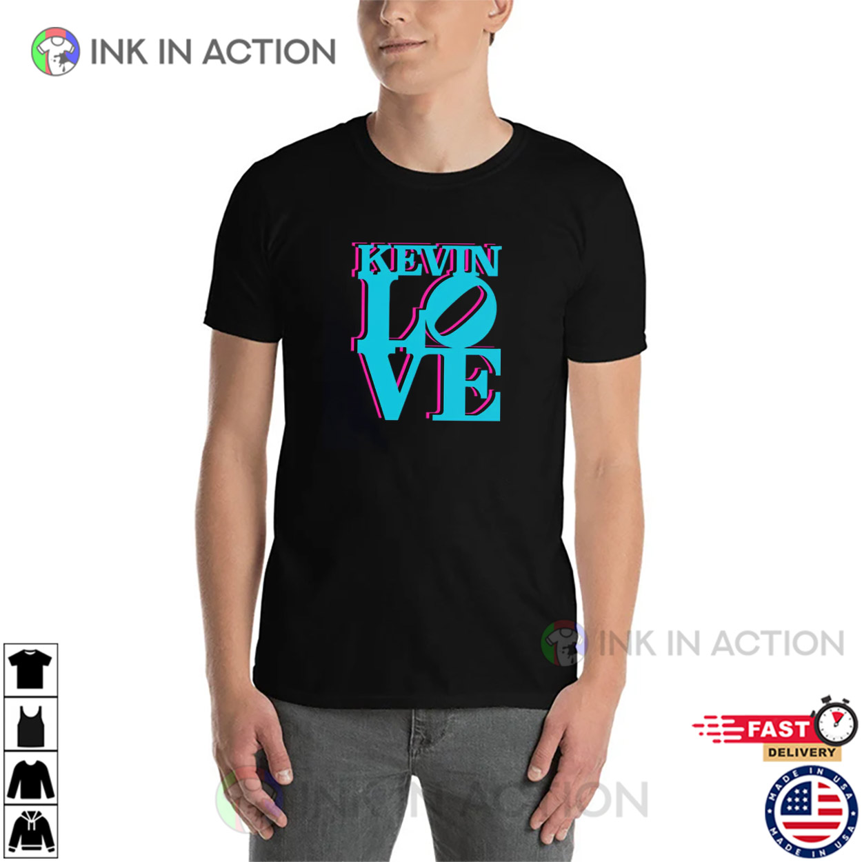 Kevin Love Miami Heat Basketball Classic T-shirt Kevin Love Miami Heat Basketball Classic T-shirt