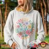 Let Kindness Bloom Retro Flowers Mental Health Tee