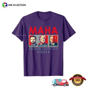MAHA Trump Vance Kennedy 2024 Hope Graphic T shirt 2