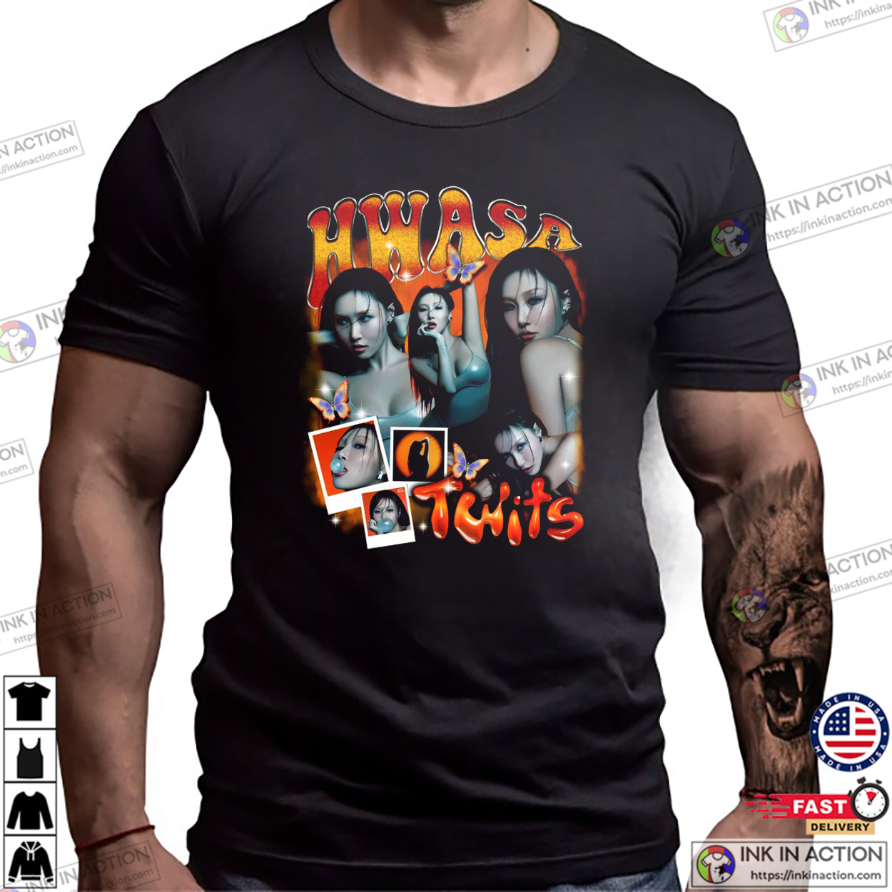 Mamamoo Hwasa Live Tour Twits 2025 Graphic T-shirt Mamamoo Hwasa Live Tour Twits 2025 Graphic T-shirt