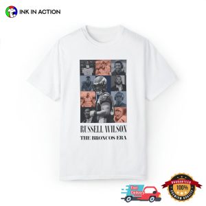 NFL Russell Wilson The Broncos Era Comfort Colors T shirt 2