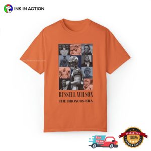 NFL Russell Wilson The Broncos Era Comfort Colors T shirt 3
